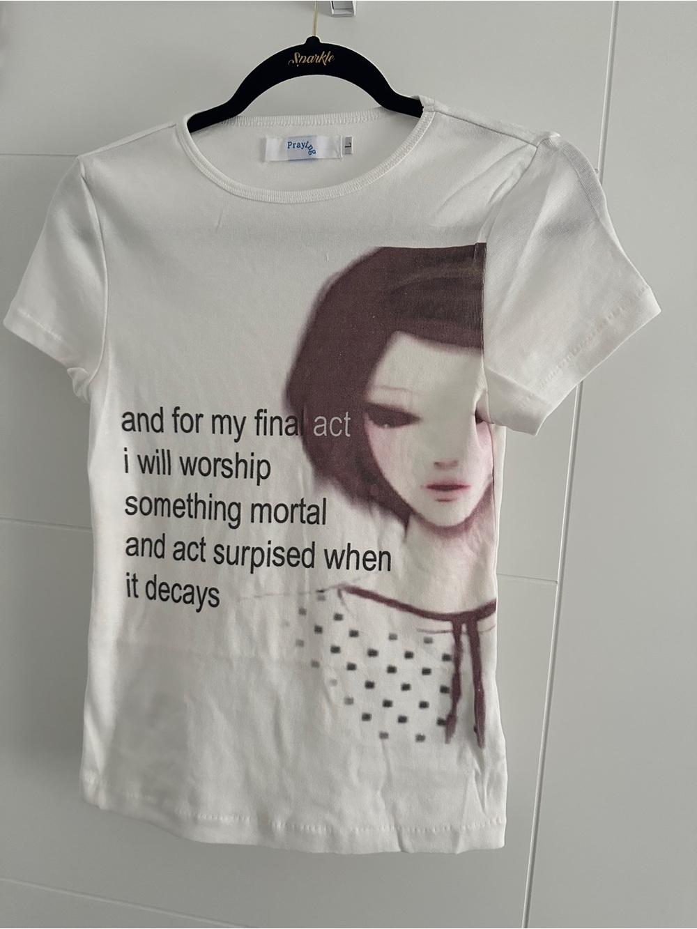 Praying T-Shirt Baby Tee